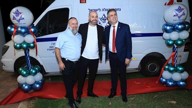 Ministers from across the political spectrum participated in the launch event of the “The Nachama and Hatzala for Israel” association and celebrated the 39th birthday of the man of kindness Moshiko Moskovitz
