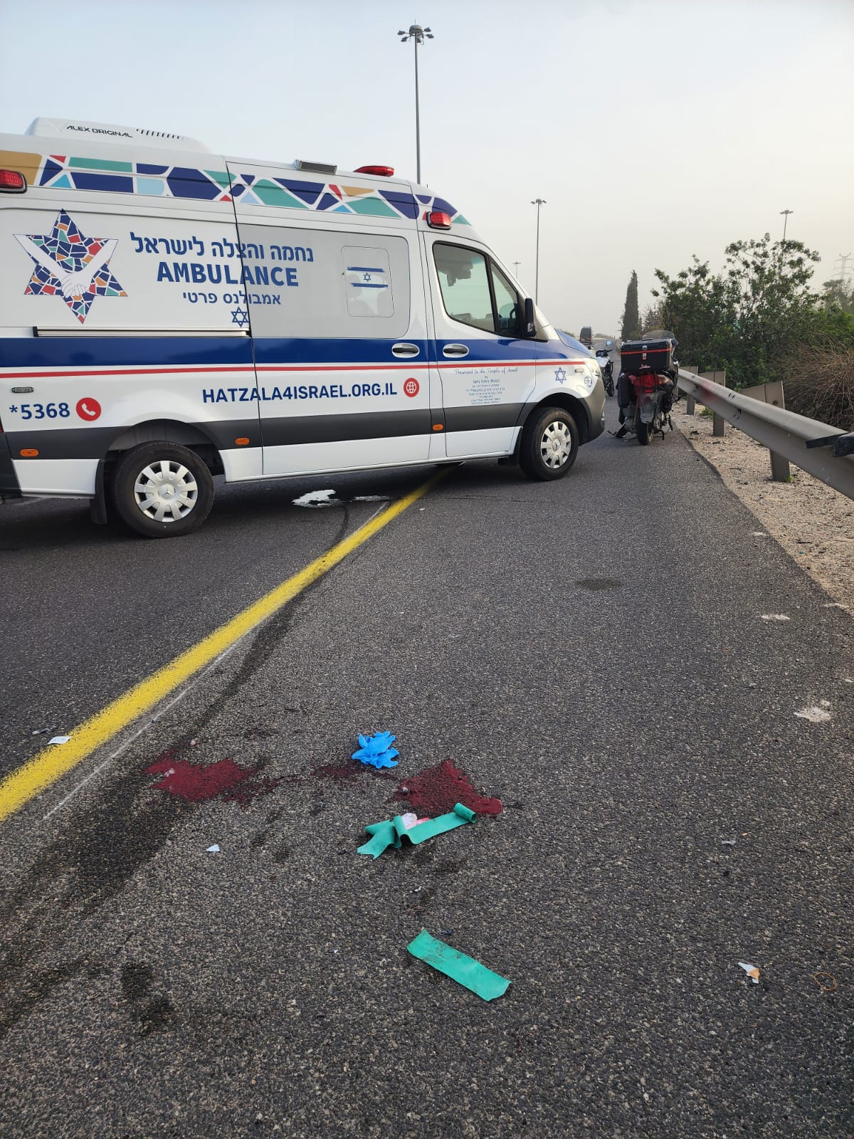 First Shift of the Ambulance in Memory of Commander Itzik “Bazooka” Buzukashvili